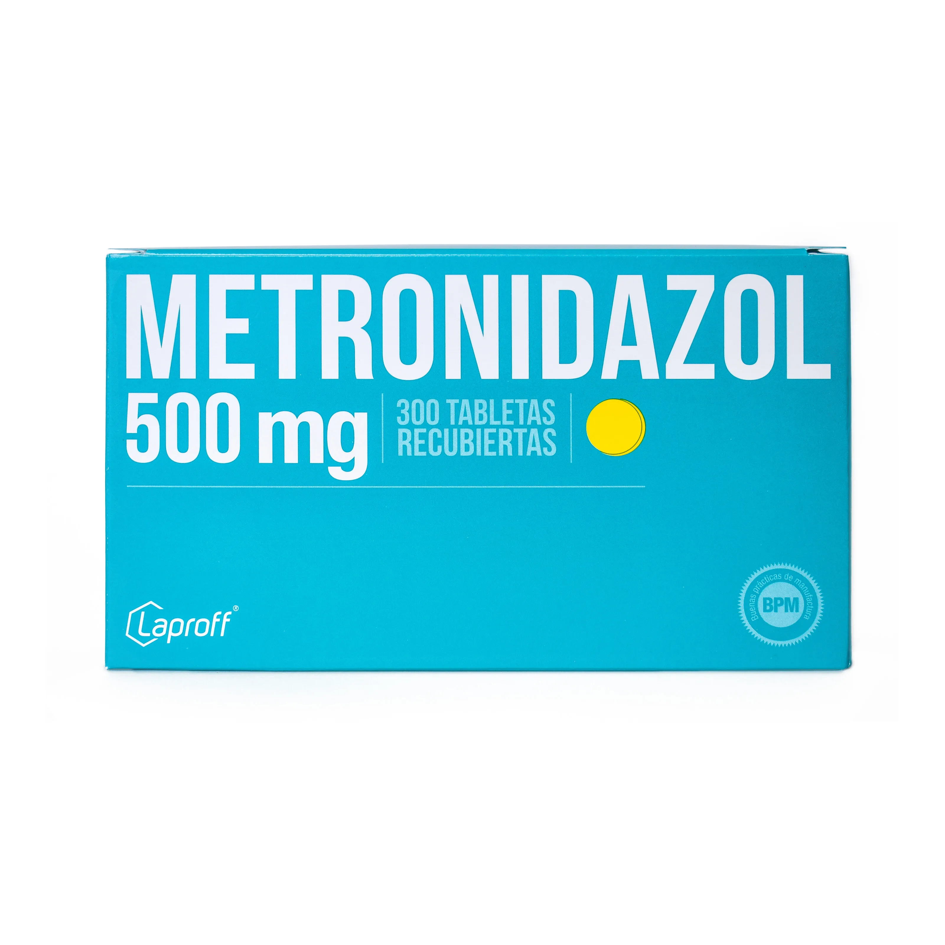 Metronidazol Tabletas 500 mg 300 Und Lapr